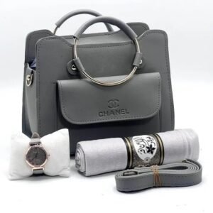 sac channel gris foncé